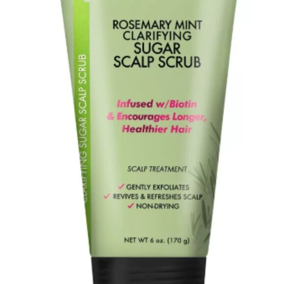 NEW | Mielle Organics Rosemary Mint Pre-Shampoo Sugar Scalp Scrub | 6oz - Picture 1 of 1